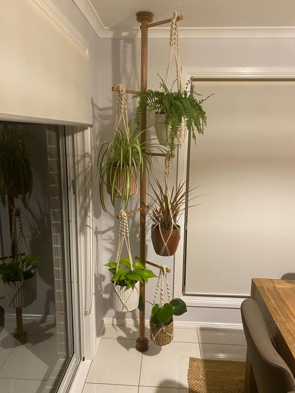 The PlanterPole™ Plant Stand and Hanger